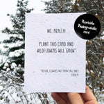 Plantable Greeting Card