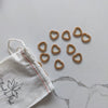 Bead Heart Stitch Markers